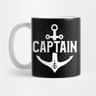 Cute Captain Anchor I Am The Captain of This Boat Mug